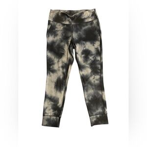 Champion Navy Blue and Gray Tie-Dye Leggings